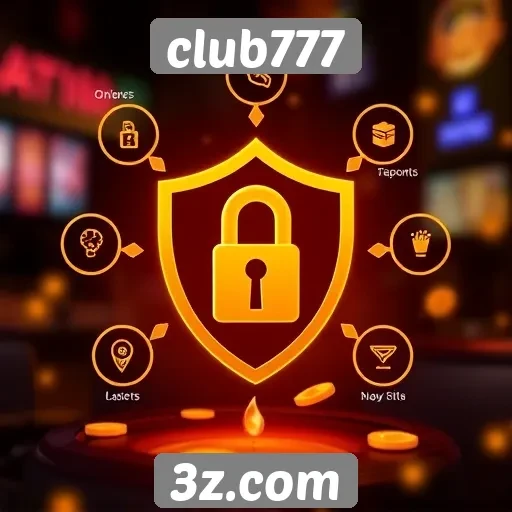 Recursos de segurança do site Club777 analisados